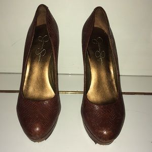 Jessica Simpson Katoy leather stiletto